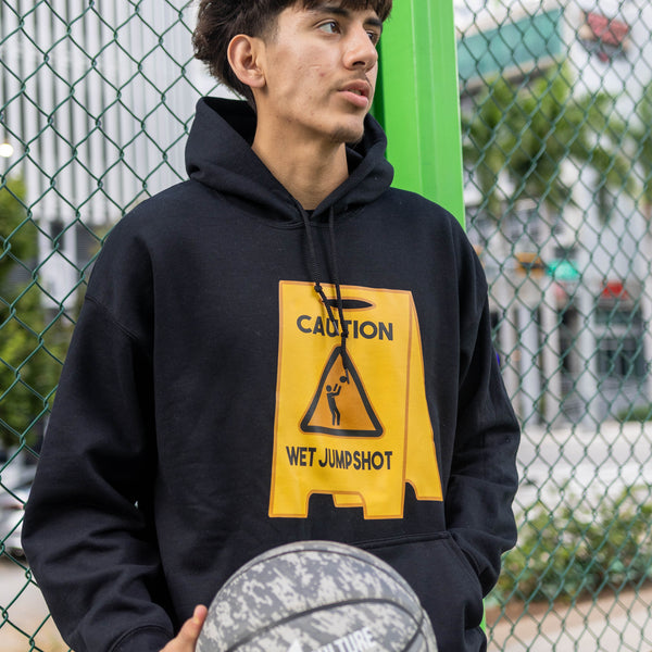 Caution Wet Jumpshot Hoodie