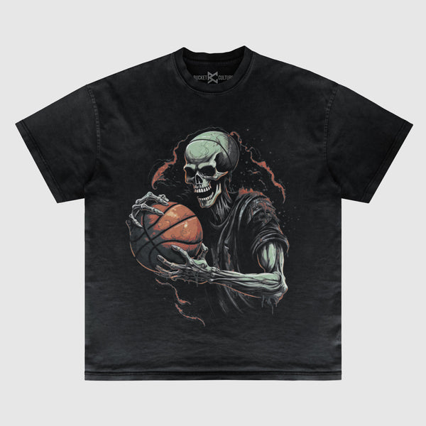 Basketball Reaper Graphic Tee