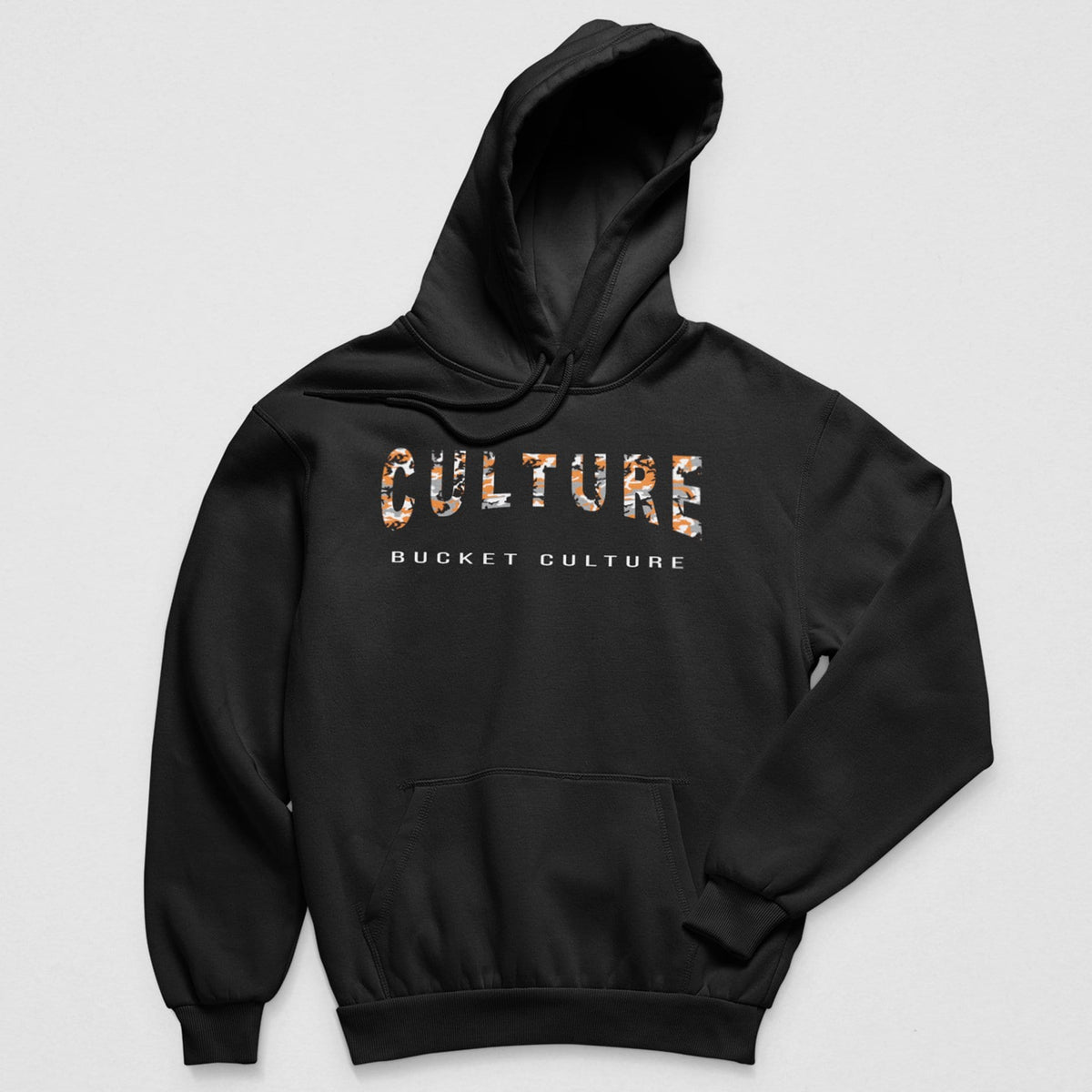 Culture Hoodie - Orange Camo