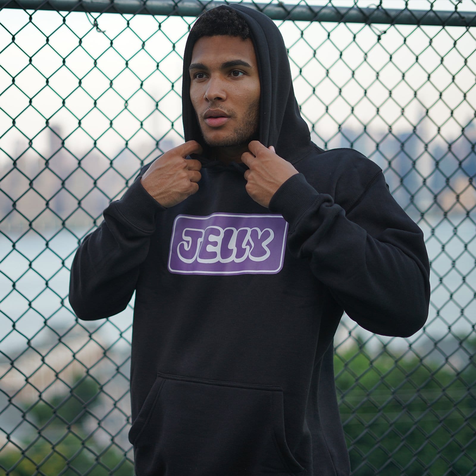 Jelly shop basketball hoodie